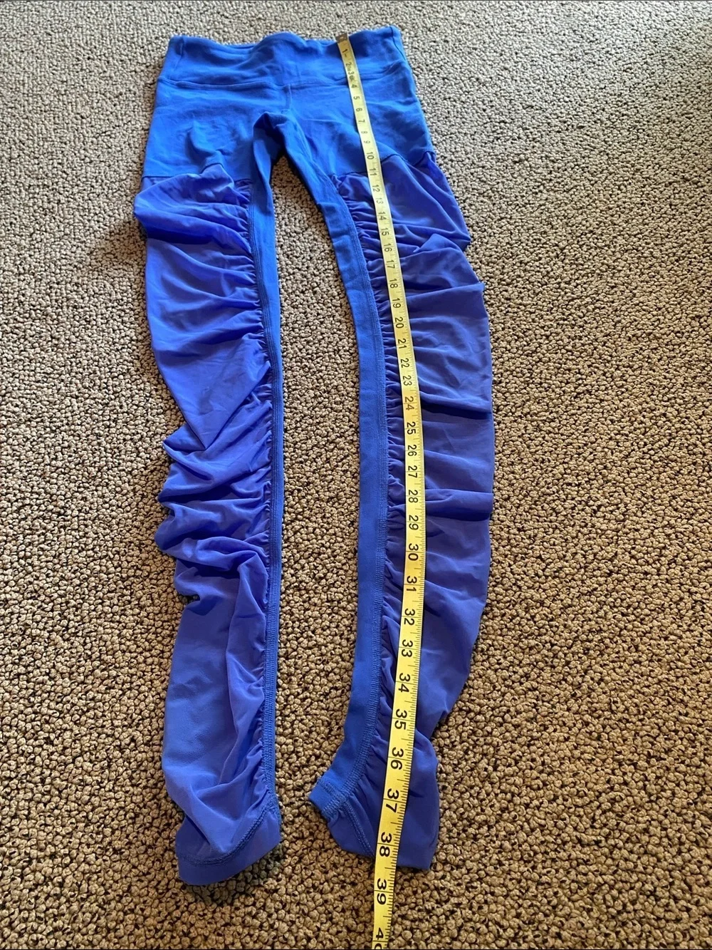 ALO Yoga Royal Blue High-Waist Leggings
